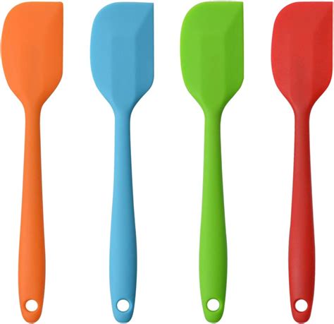Silicone Spatulas, 11 inch Rubber Spatula Heat Resistant Seamless One.